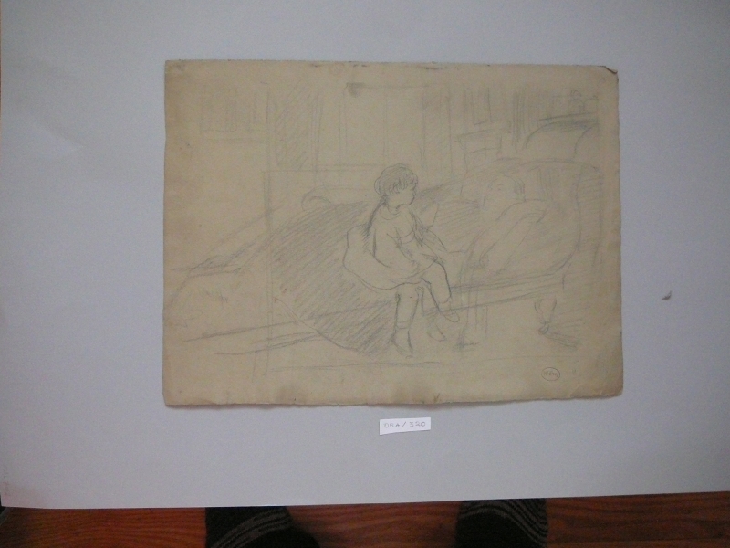 Michael & Mary on chaise longue. DRA/320